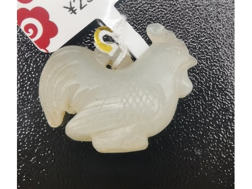 玉公鸡挂件