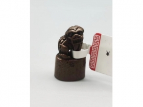 铜狮钮章
