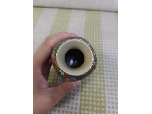 日瓷九谷人物酒壶