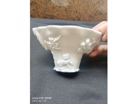 明代德化窑瓷杯