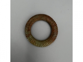 玉雕绳纹环