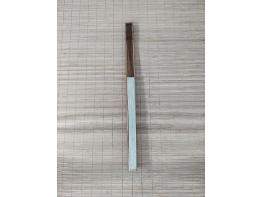 沈觉初刻唐云书画稿扇骨