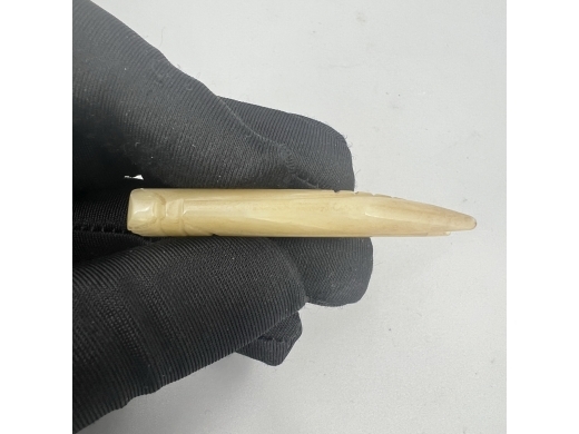 玉雕蝉形挂件