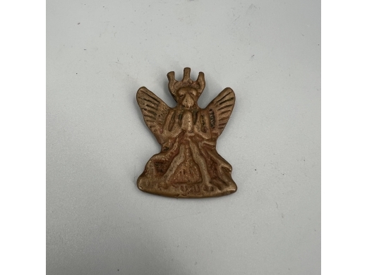 铜藏传金翅大鹏挂件