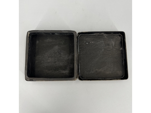 铜刻印文方形墨盒