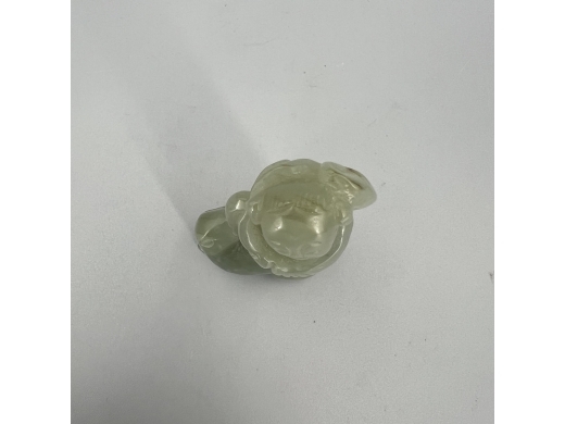 玉雕童子挂件