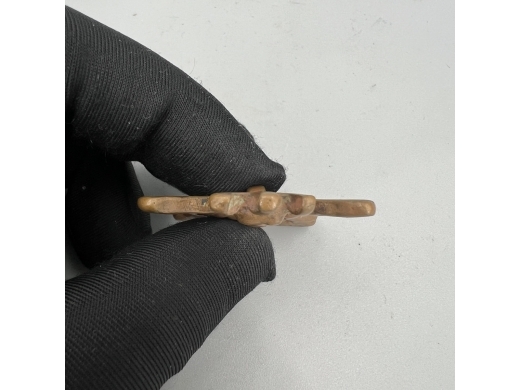 铜藏传金翅大鹏挂件