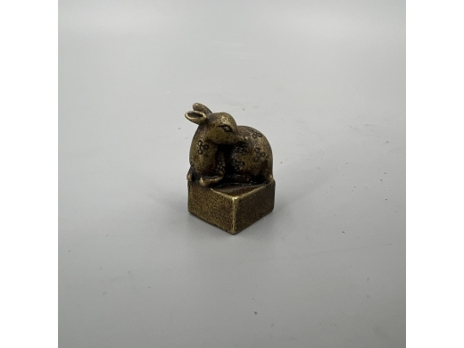 铜鹿钮印象