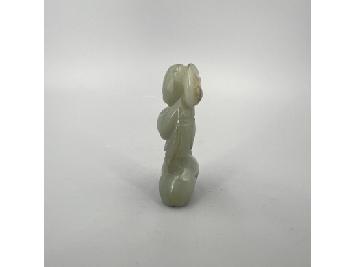 玉雕童子挂件