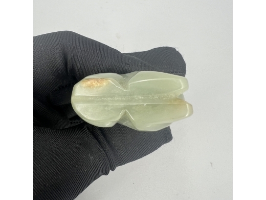 玉雕童子挂件