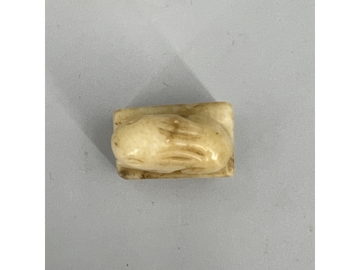 玉雕兔钮印章