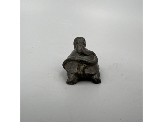 铜龟蛇形镇纸