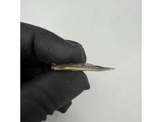 铜藏传金翅大鹏挂件