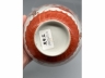 矾红描金福寿纹盖碗