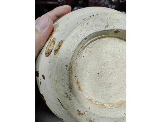 磁州窑提花嘟噜瓶