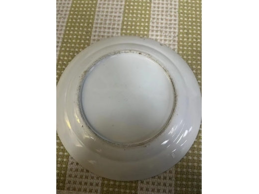黄地粉彩寿字盘