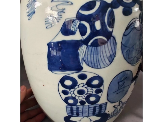 清代青花瓶