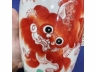 同治年制款狮子瓶