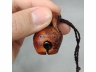竹根呱呱来财挂件