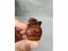 竹根呱呱来财挂件