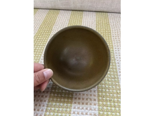 清代茶叶末釉碗