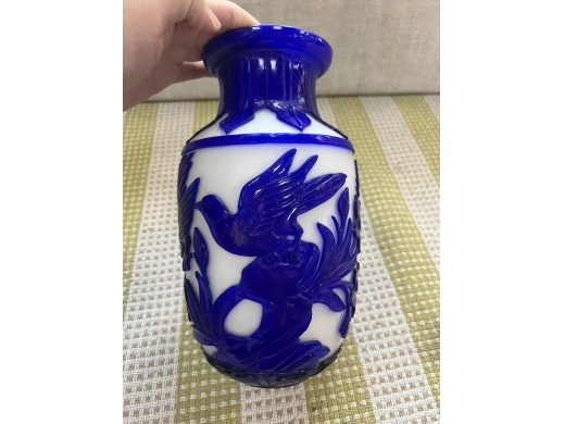 民国玻璃料器瓶