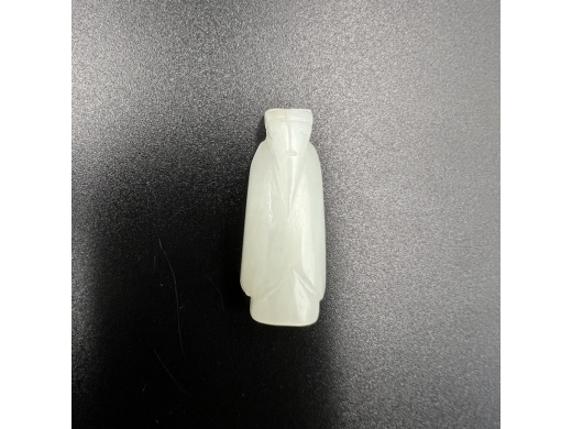 玉雕翁仲挂件