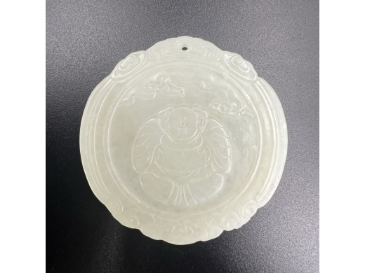玉雕福寿纹珮