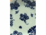 豆地青花淡描花蝶纹碟