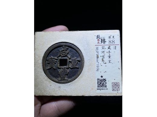 16咸丰重宝宝河当十大样