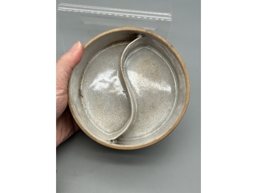 紫砂段泥刻诗文调色盘