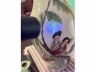 粉彩侍女纹瓶