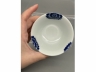 青花团菊纹茶盏