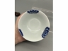 青花团菊纹茶盏