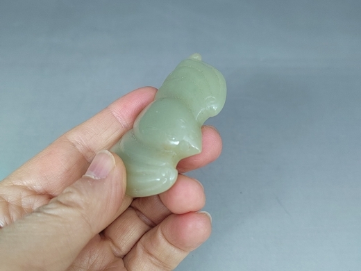 青玉福在眼前挂件