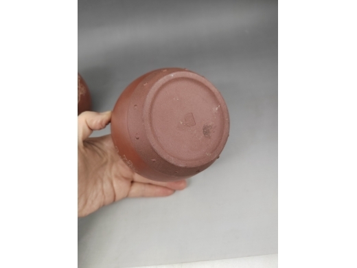 紫砂鼓敦诗画茶叶罐