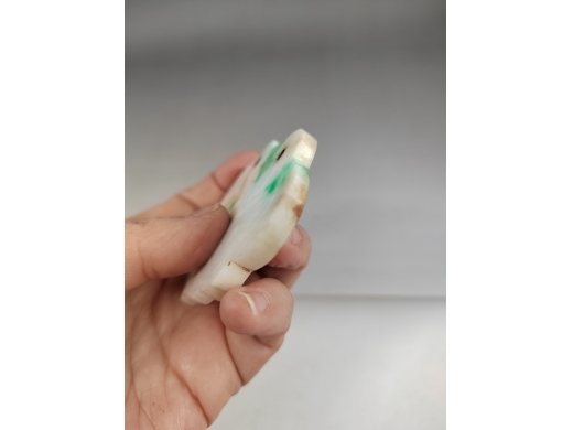 翡翠锁牌