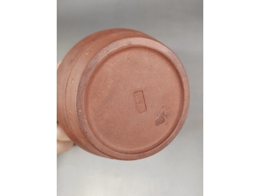 紫砂鼓敦诗画茶叶罐