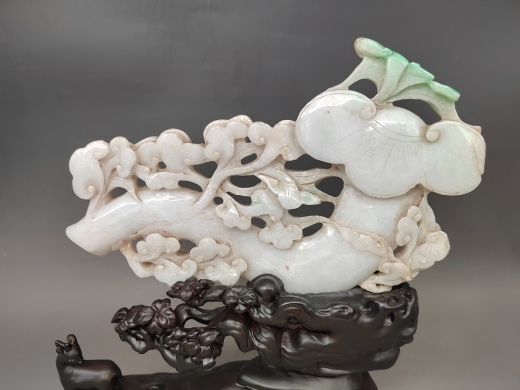 翡翠如意摆件