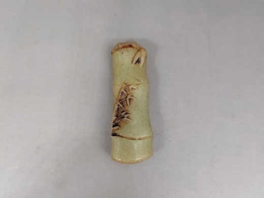 玉竹节挂件
