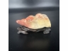 寿山石雕伏虎罗汉摆件