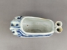 青花鞋型笔插