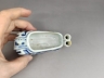 青花鞋型笔插