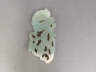 玉雕灵芝纹挂件