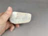 青花鞋型笔插
