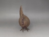 铜鸡摆件