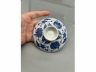 青花缠枝花盖碗