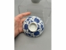 青花缠枝花盖碗