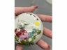 浅绛彩花开富贵暖酒壶