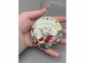 浅绛彩花开富贵暖酒壶